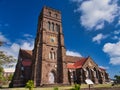 St. GeorgeÃ¢â¬â¢s Anglican Church in Basseterre, St Kitts - situated at the head of Church Street Royalty Free Stock Photo